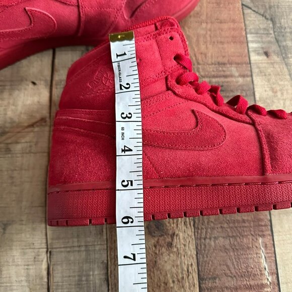 Nike Air Jordan 1 Retro High Red Suede -12 main image 8